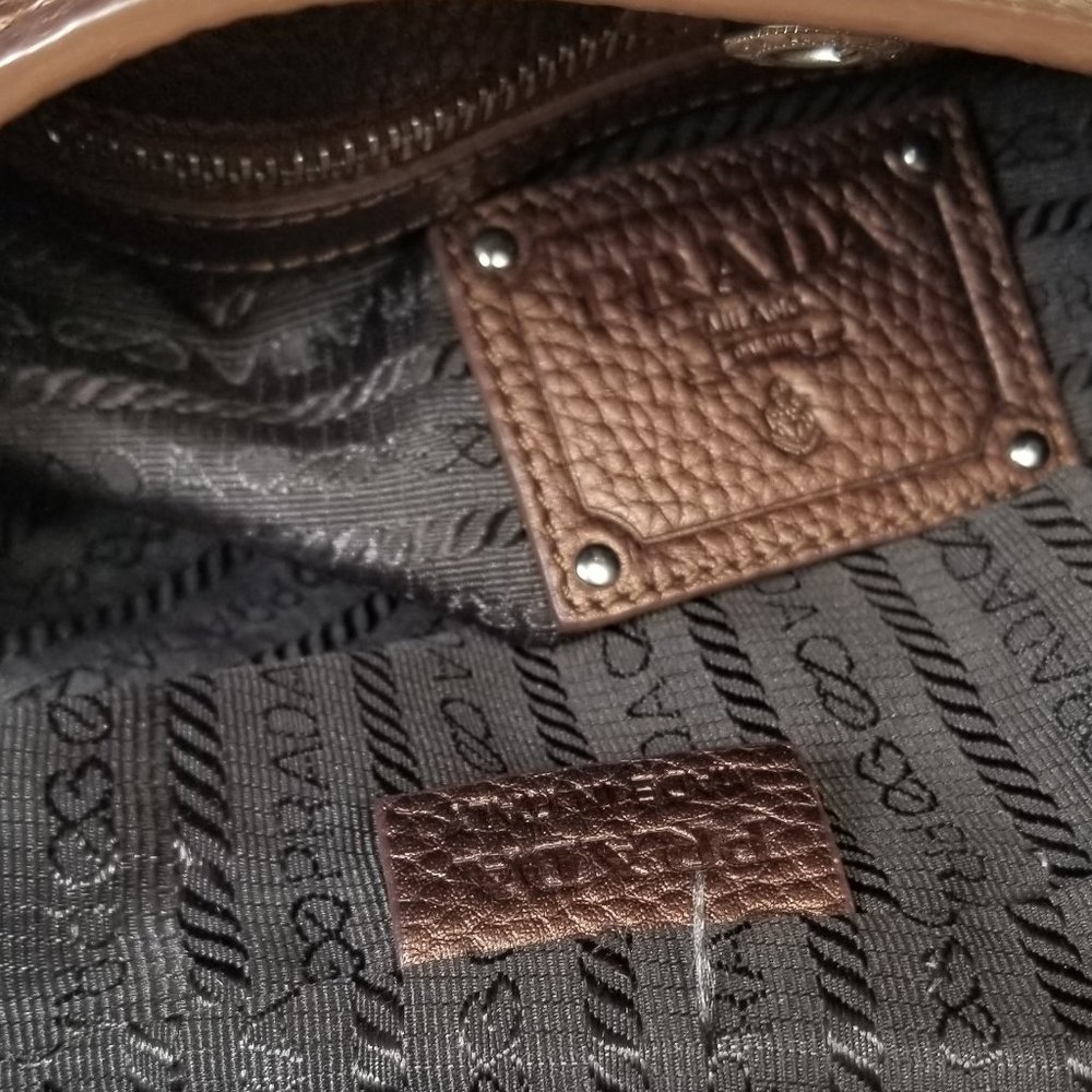 Prada Patent Leather Ombré Bag - Picture 11 of 14